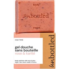 Unbottled Rose & Karité Ph Nötr Şişesiz Duş Jeli Sabunu