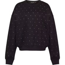 Good American Kristal Yaka Kadın Sweatshirt