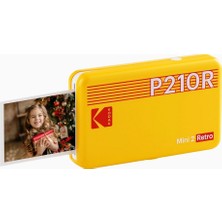 Kodak Mini 2 Retro Taşınabilir Fotoğraf Yazıcısı, Bluetooth, Ios ve Android