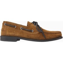 Aeydeharris Süet Loafer, Metal Detaylı Italyan El Işçiliği