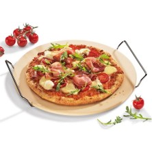 Kuchenprofi Pizza Taşı 30 Cm, Teknik Seramik, Fırın ve Izgaraya Uygun