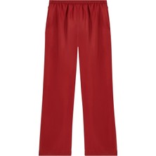 Loulou Studio Kırmızı Geniş Paça Pantolon
