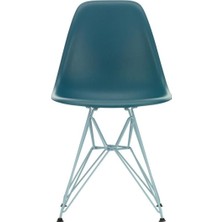 VitrA Eames Plastik Yan Sandalye Re Dsr Duotone, Geri Dönüştürülmüş Plastik