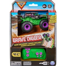 Monster Jam R/c 1:64 Mezar Kazıcı, Uzaktan Kumandalı Araç, Gerçek Aksiyon