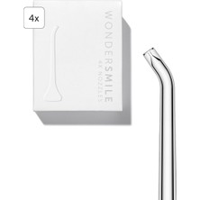 Wonder Smile Waterflow Ağız Irigatörü Için Yedek Nozullar, 4’lü Paket, 360° Dönüşlü