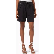 3.1 Phillip Lim French Terry Şort %100 Pamuk, Fermuarlı Cepli Modern Athleisure Stil