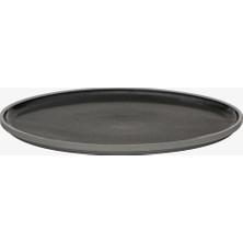 Hasami Porcelain Japon Tasarımı 25,5 cm Gri Modular Tabak & Kapak Modern, Hafif, Şık