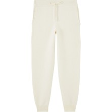 Loulou Studio Lüks Kaşmir Pantolon - Ivory