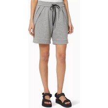 3.1 Phillip Lim French Terry Şort %100 Pamuk, Fermuarlı Cepli Modern Athleisure Stil