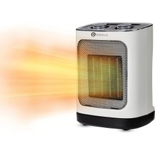 Puremate Seramik Fanlı Isıtıcı, 2 Isıtma Ayarlı 1800W Taşınabilir Elektrikli Isıtıcı