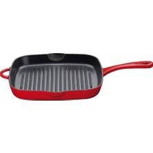 Kuchenprofi Provence Grill Tavası 26X26 Cm, Dökme Demir, Emaye Kaplama