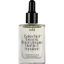 Ruhi Organik Bakuchiol Yüz Yağı, %1 Bitkisel Retinol Alternatifi, Vegan & Almanya Üretimi