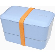 Takenaka Bento Bite Dual 2 Katlı Japon Öğle Yemeği Kutusu