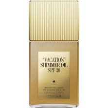 Vacation Vacatıon Shimmer Oil SPF30, Işıltılı Aydınlatan Güneş Kremi Vegan 85,8ml