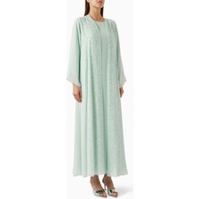 HOMA Q Şık Yapılı Boncuklu Abaya Seti Rahat Tasarım ile Farklı Davetlerde Şıklığı Yakalayın