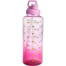 Paris Hilton 1,8 Litre Lila Su Şişesi, Motive Edici, Sızdırmaz, Spor ve Günlük Kullanım