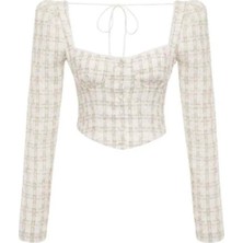 American Rag Cie Çok Renkli Polyester Charlotte Top - Konforlu ve Şık Tasarım