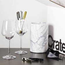Crate & Barrel Beyaz Hediye Seti, Şık ve Zarif Sunum Shaker & Kokteyl Seti