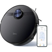Midea M7 Robot Süpürge 4000 Pa, Moplu, 150 Dk, Alexa Uyumlu, Haritalama, Sanal Duvarlı