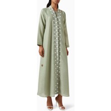 Rauaa Official Hava Alan 3D Iplik Nakışlı Abaya ile Günlük ve Şık Tarzınızı Yükseltin