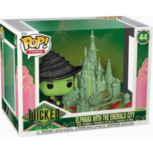 Funko Pop! Town: Wicked, Elphaba W/emerald City Vinil Koleksiyon Figürü