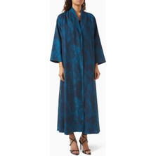 Hessa Falasi Modern Tasarımlı Baskılı Pamuk Abaya Rahat Şıklık Için Ideal Seçim