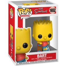Funko Pop! Simpsons Bart Simpson Vinil Figür 9,5 cm Koleksiyonluk Hediye