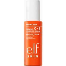 E.l.f. E.l.f Bright Icon Vitamin C + E + Ferulik Asit Serum 30ML, Parlaklık Veren Yüz Serumu