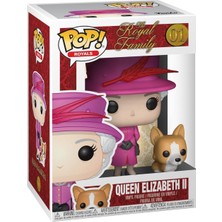 Funko Pop! Kraliçe Iı. Elizabeth ve Corgi Buddy, Koleksiyonluk Vinil Figür, Resmi Ürün