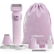 Unibono Ladyshaver Kadın Tıraş Makinesi, Elektrikli Kit, LED Işıklı, Bikini Tıraş Makinesi