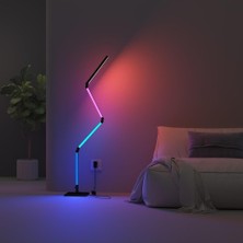 Calex Akıllı LED Ayak Lambası Rgbıc, Wifi, Alexa Uyumlu, Müzik Senkron, Dimmable, 16M Renk