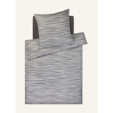 Joop! Vıvıd Mako Saten Yatak Çarşafı Takımı, %100 Pamuk, 135X200 + 80X80, Fermuarlı, Almanya Üretimi