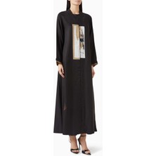 Zah Design Modern ve Geleneksel Tasarımla Şıklığı Yansıtan Uzun Kollu Abaya