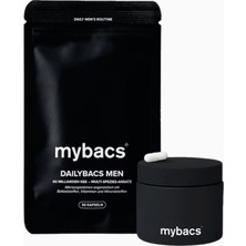 Mybacs Dailybacs Men Probiyotik Takviyesi  Erkeklere Özel 60 Milyar Bakterı 90 Kapsül