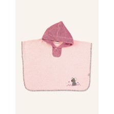 Sterntaler Mabel Poncho  100% Pamuk, Frottee, Kapüşonlu, Fare Mabel Motifli