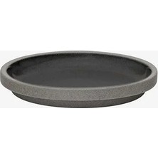 Hasami Porcelain Japon Tasarımı  8,5 cm Gri Mini Tabak & Kapak Modern, Ince, Modüler