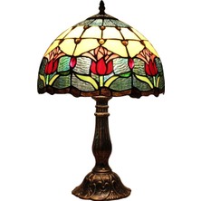 Bieye Vitray Masa Lambası, El Yapımı