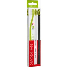 Swissdent Swıssdent Bıo Triple Diş Fırçası, 3’lü Set ile Doğal ve Nazik Temizlik