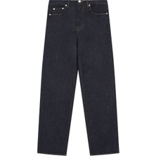 Loulou Studio Koyu Mavi Denim Pantolon