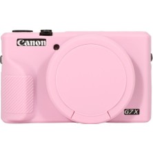 Canon Powershot G7 x Mark Iıı Uyumlu Silikon Koruyucu Kılıf,yumuşak, Darbeye Dayanıklı