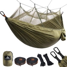 Naturefun Ultra Hafif Askeri Kamp Hamak Sivrisinek Ağı 275X140 cm 300 kg Taşıma Kapasiteli
