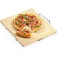 Kuchenprofi Pizza Taşı Bbq 38X35,5X3,5CM, Fırında Taş Fırın Lezzeti