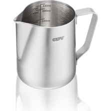 Gefu Barısta Süt Sürahisi, Pot, Profesyonel Kalitede Süt Köpürtme, 350 ml