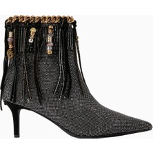 Kurt Geiger Fringe Bead 65 Boncuklu Saçaklı Botlar, Şık, Rahat ve Bohem Stil