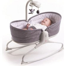 Tiny Love 3in1 Gri Rocker Napper 4 Pozisyonlu Konforlu Sallanabilir