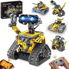 Sillbird 5'i 1 Arada Robotik Set, Uygulama ve Uzaktan Kumandalı, Programlanabilir Yapım Oyuncağı