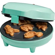 Bestron Kurabiye ve Waffle Makinesi,yapışmaz Kaplama, 700W, Eğlenceli Dinozor Deseni