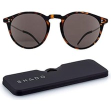 Thin Optics Shado Los Altos Güneş Gözlüğü Polarize, Uv Korumalı, Tortoiseshell Kasa, Mıknatıslı Kılıf