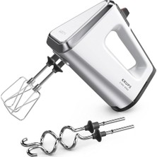 Krups 3 Mix 9000 El Mikseri, 750W, Hız Kontrolü, Turbo Modu, Çelik Çırpıcı ve Hamur Kancası