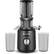 Aobosi 250 W Meyve Sıkacağı 1,2 L Kapasiteli, 103 mm Dolum Kanalı
